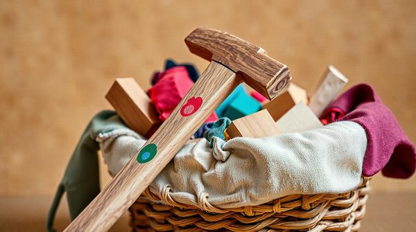 Découvrez le jeu à marteler montessori pour un éveil ludique