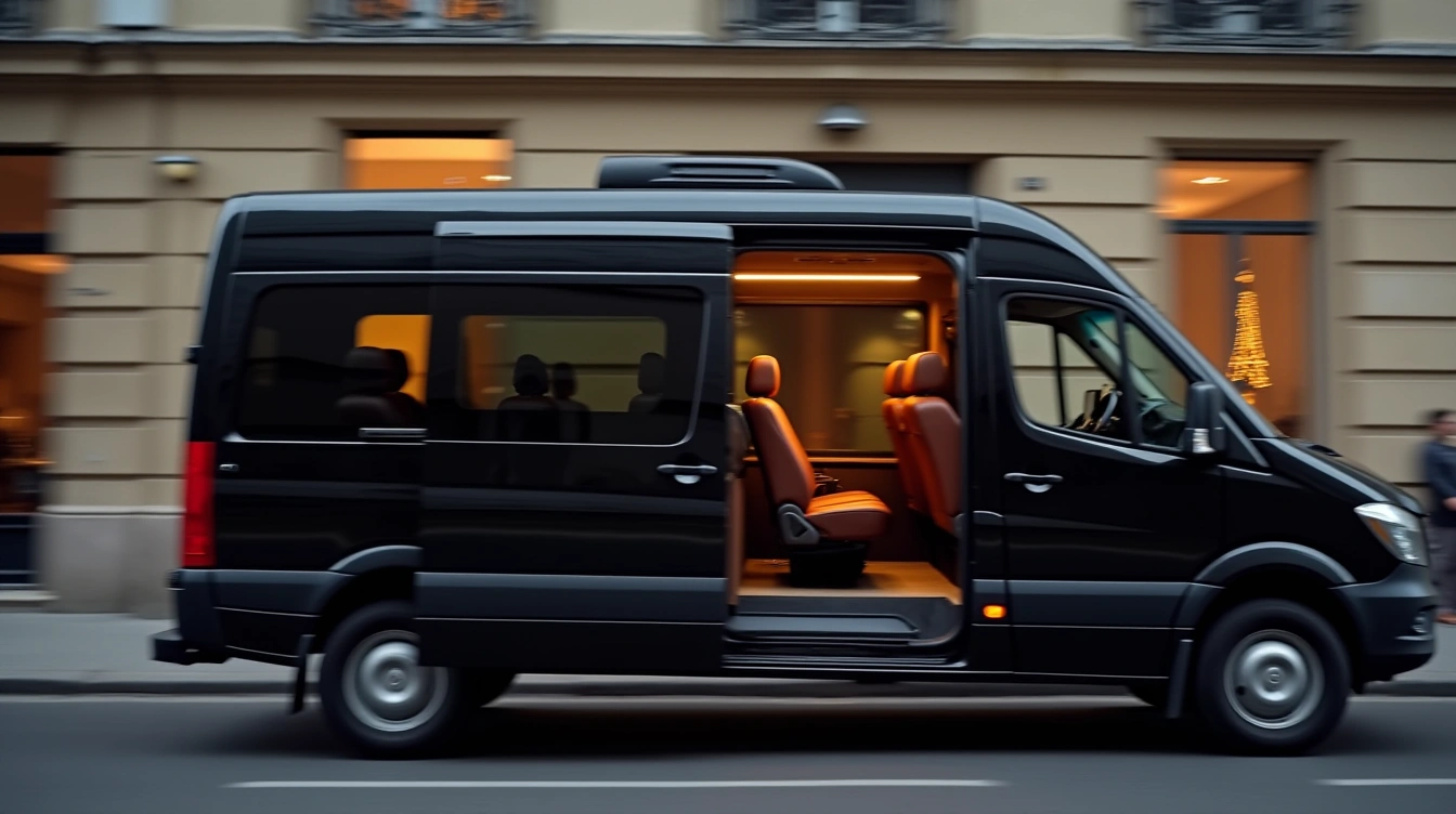 Vos questions sur le transport en van avec chauffeur